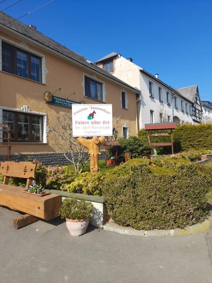 Pension Sonnenhof Forthen Exterior foto